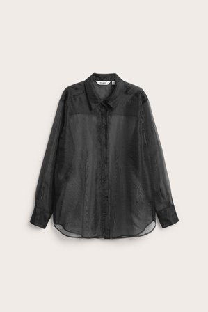 Kappahl | Koszula z organzy | Czarne