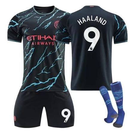 23-24 Paris Miami Real Madrid Manchester City trøje hjemme og ude voksen børns fodbolduniform EK23-24 No.9 24