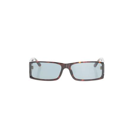 Linda Farrow, Logo-embossed sunglasses Bruin, Dames, Maat:ONE Size