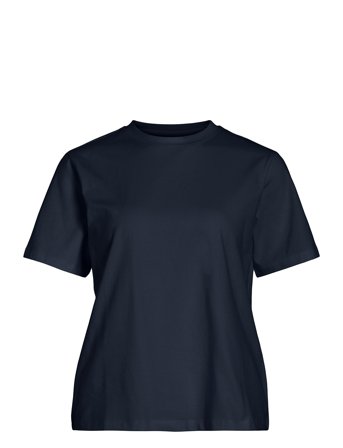 Vinora S/S T-Shirt - Noos Navy Vila
