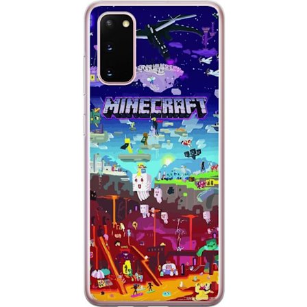 Kompatibelt Mobilskal till Samsung Samsung Galaxy S20 MineCraft