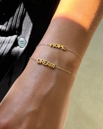 Edblad Dream Bracelet Gold Gyllen Smykker Jente - Kids Brand Store