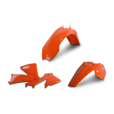 Komplet Plastików Polisport - KTM 450 EXC-F 2004-2004