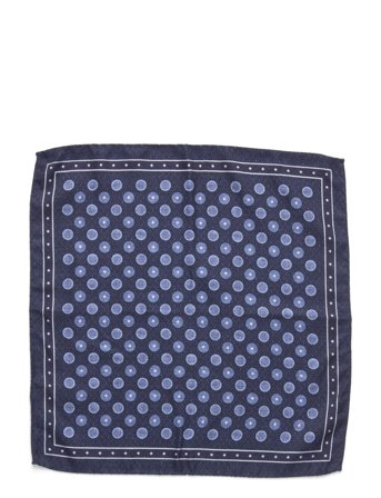 Oscar Jacobson Handkerchief - Blue - ONE SIZE