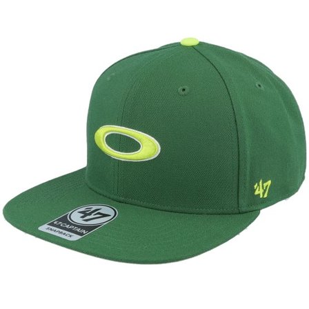 Oakley - Grön snapback Keps - B1b Ellipse Hat Viridian Snapback @ Hatstore