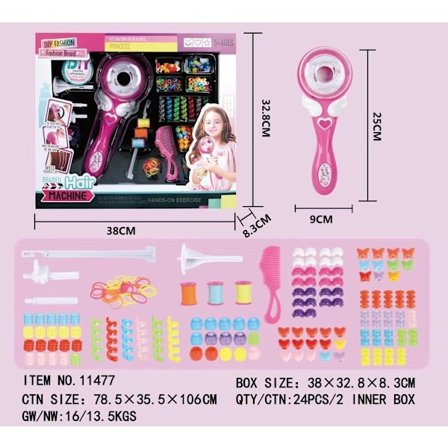 Bling Bling Ultimate Glam Set - Fäst diamanter i håret, Flerfärgad