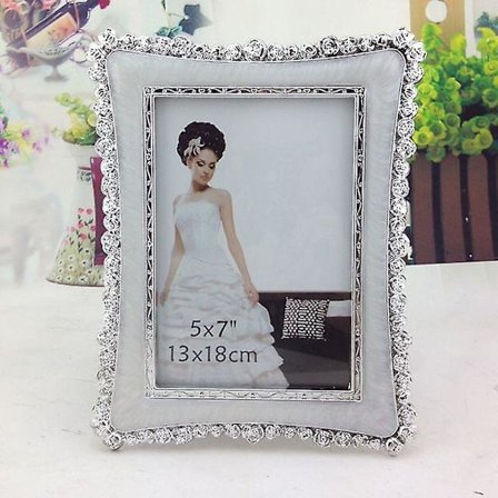 Fotoramme udsmykning Dekorativ billedramme Bryllupsfotoramme Dagudsmykning Fotoramme Pastoral fotovæg