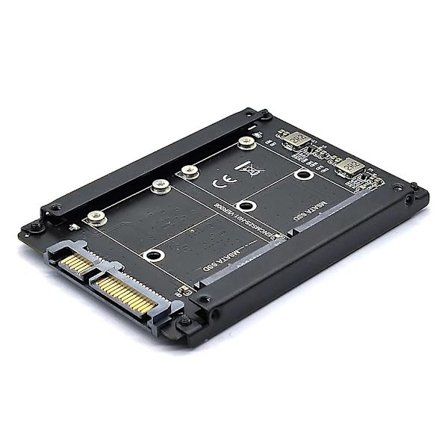 Dual Msata til Sata 3.0 Adapter 2 i 1 Konverterkort for PC Bærbar 6gbps