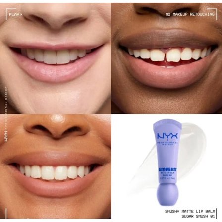 Professionel mat læbestift med en blød, mat finish, fugtgivende og hydrerende, og opbyggelig farve.