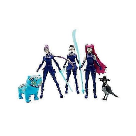 Ny K-pop Actionfigur Demon Hunters 5 Figurer 2025 Nytt Garasjesett For Fans