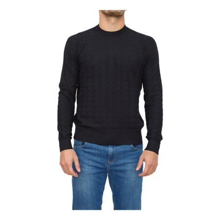 Emporio Armani Sweatshirts Sort, Herre