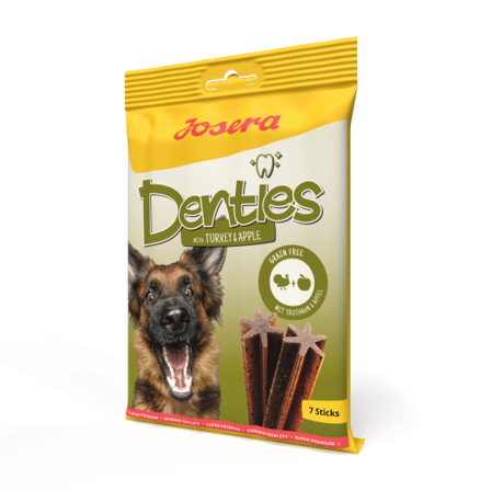 Josera Denties med Kalkun og Eple - 180g