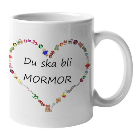 Mugg - Du ska bli mormor