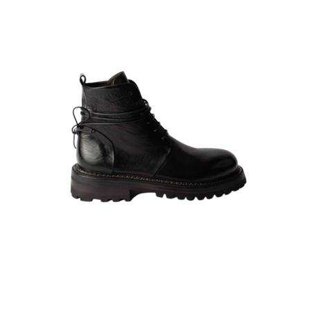 Marsell, Boots with laces - Size: 40,Colour: 666 Zwart, Heren, Maat:41 EU