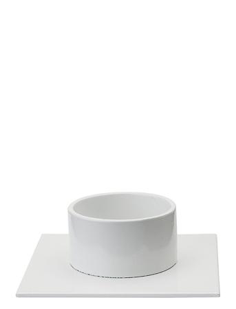 Candleholder -The Square Home Decoration Candlesticks & Tealight Holders Tealight Holders Vit Kunstindustrien