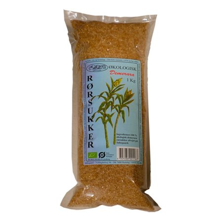 Søbogaard Rørsukker Demerara Ø 1 kg, Helse & Madvarer, Sukker & Sødemidler, Sødemidler