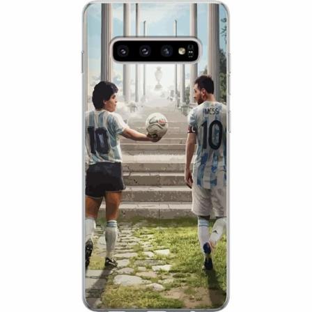 Samsung Galaxy S10+ Genomskinligt Skal Messi
