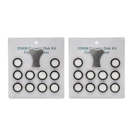 22 st Mist Maker Underhållskit, Keramisk Skiva Keramisk Skivnyckel