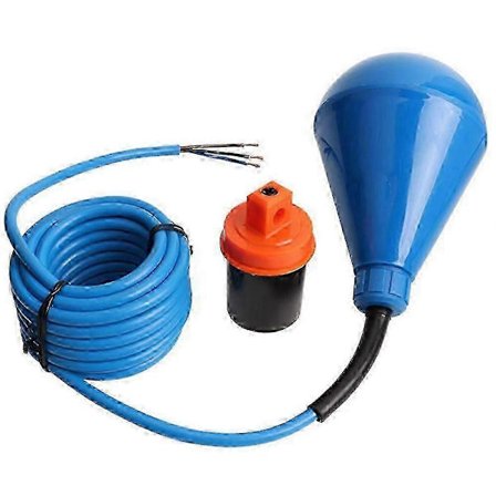 Kraftig flottørbryter for kloakk, suspenderte stoffer og viskøse væsker (linjelengde 4 meter)