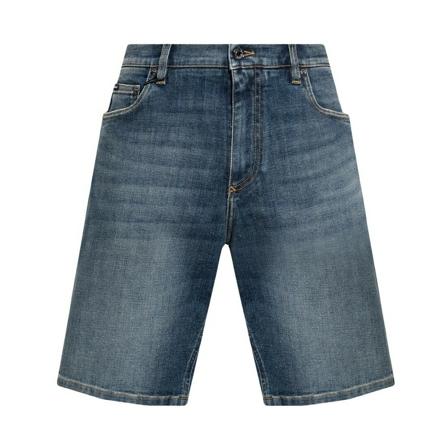 Dolce & Gabbana, Shorts Blauw, Heren, Maat:L