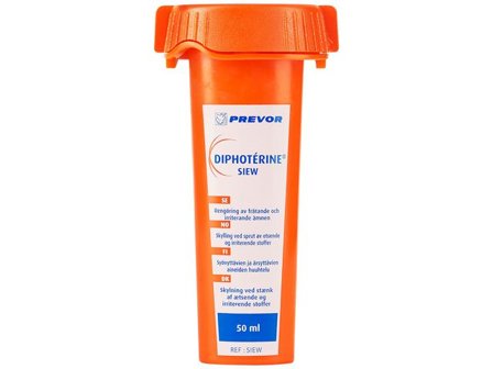 DIPHOTERINE Sköljvätska Diphoterine 50ml - Lyreco - Skyddsutrustning - Första Hjälpen - Ögondusch