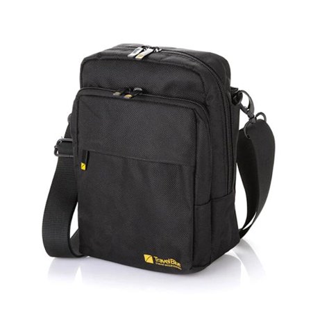 Travel Sininen matkalaukku - Musta