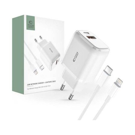 Laddare - nätadapter Tech-protect - THP1535 - Laddare 1x USB-A 1x USB-C 3 A ()