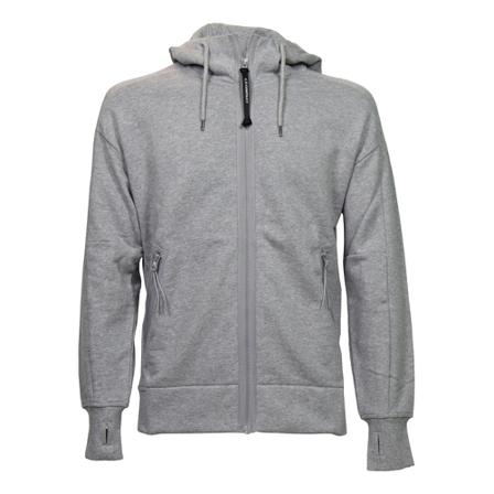 C.p. Company Diagonal Raised Fleece Goggle Hoodie Grå, Herre