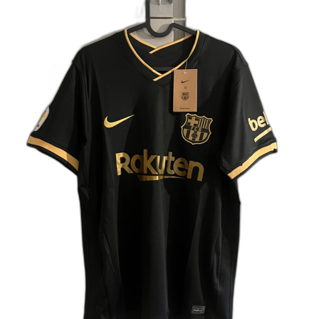 Svart Barcelona fotbollströja Nike S