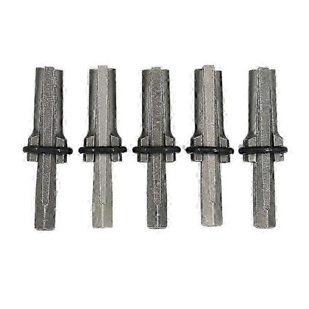 5-pak Sten Splitter Håndværktøj 16mm Kiler, Kraftig Manuel Sten Splitter til Udskæring, Belægning, Nedrivning