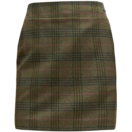 Barbour W's Bamburgh Mini Skirt Arabesque / Brown