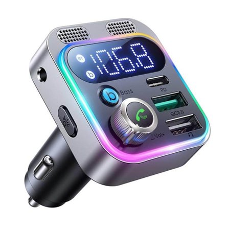 SiGN FM-sender og hurtiglader for bil 48W