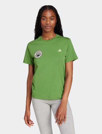 adidas Sportswear Farm Gfx Tee - Green - S