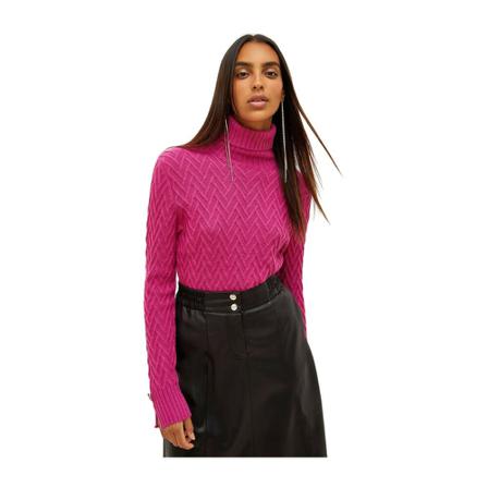 Liu Jo, Turtlenecks Roze, Dames, Maat:L
