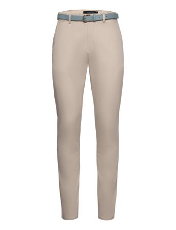 Classic Chino In Stretch Cotton Quality Beige Scotch & Soda