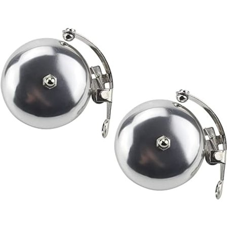 2 st Retro Cykelklocka i Metall, Vintage Cykelklocka, Aluminium Cykel