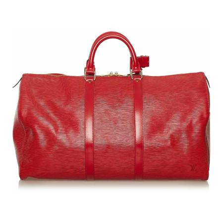 Louis Vuitton Vintage, Weekend Bags Rood, Dames, Maat:ONE Size