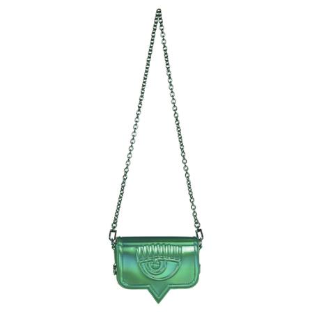 Chiara Ferragni Collection Women Bags Shoulder Taske Green Aw22 Grøn, Dame Skuldertasker, Størrelse: ONE Size