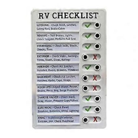 Akryl Anslagstavle 1000x700mm Bærbar Planlegger Organizer