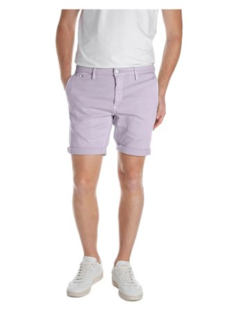 Replay Benni Short Shorts Regular Hyperchino Color Xlite - Purple - 31