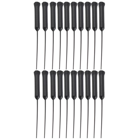 20 stk. høreapparat rengøringsbørste, plastik, multifunktionel, effektiv rengøring, let arbejde, høreapparat rengøringsværktøj