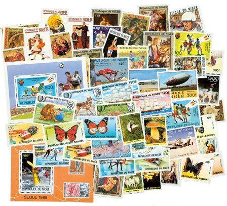 Centralafrika 1960-79 - 270 frimærker + 46 miniark