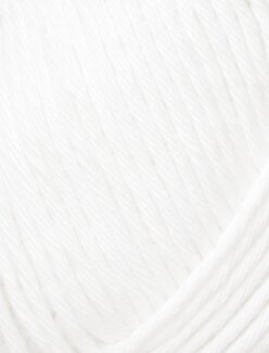 Garn Stina 8/8 50g Vit