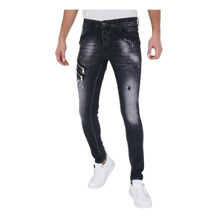 True Rise Herr Jeans Slim Fit - 5501A - Svart svart, Herr, Herr, Storlek: W30