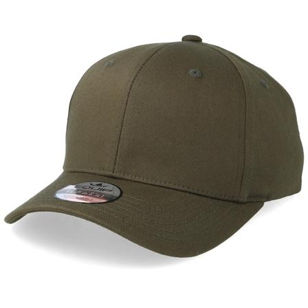 Equip - Musta adjustable Lippis - Alpha 2 Olive Adjustable @ Hatstore