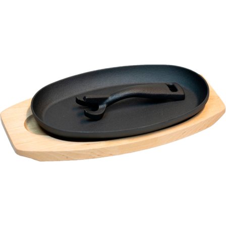 Kamado sumo Sizzling støbejernspande - Sort | KitchenOne