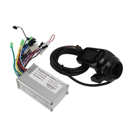 36/48V 350W Børsteløs Motor Controller med LCD Display Panel til Elektrisk Cykel Scooter