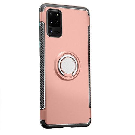 Samsung Galaxy S20 Ultra - Skyddsskal med Ringhållare