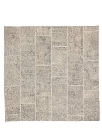 Patchwork Matot Moderni Neliö Oranssi/Beige (Villa, )