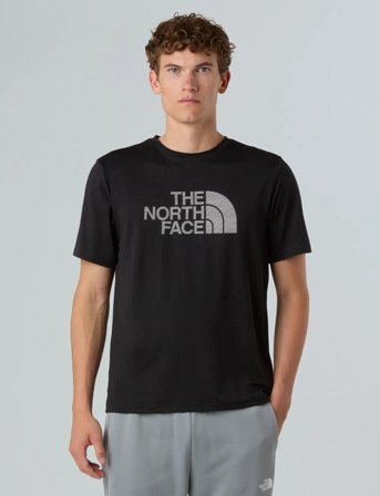 The North Face M 24/7 Short Sleeves Easy Tee Reg - Black - XS